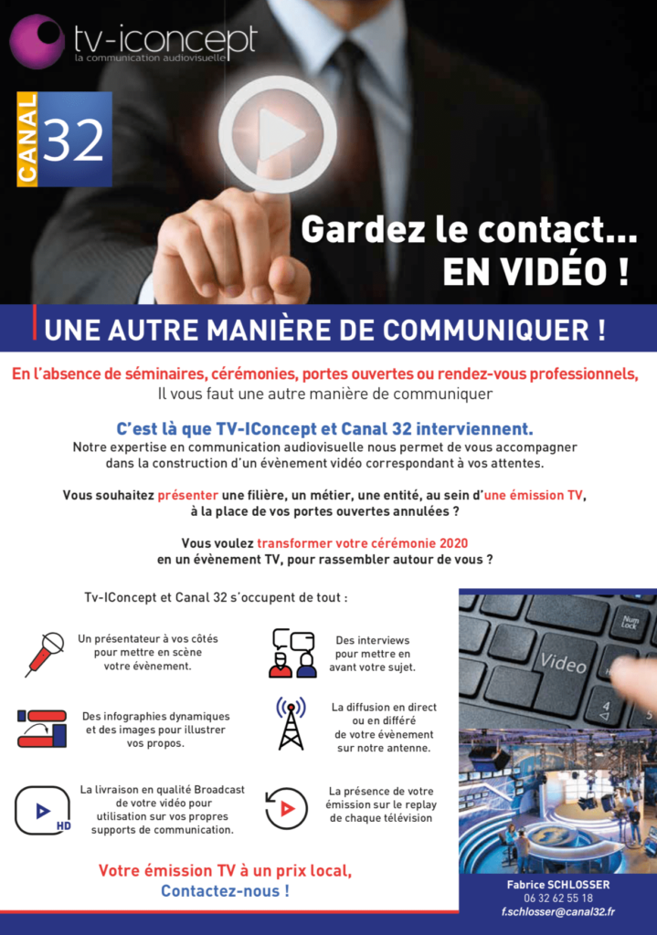 garder le contact en vidéo